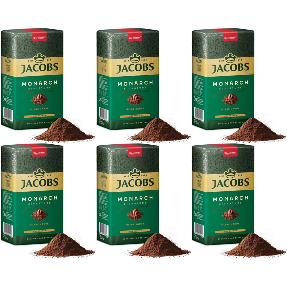 Jacobs Monarch Filtre Kahve 3000GR (6PK*500GR)