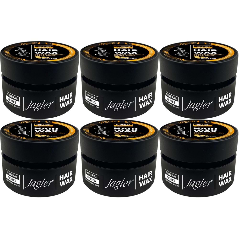 Jagler Süper Wax 150ML Shine Look - Parlak Görünüm (6 Lı Set)