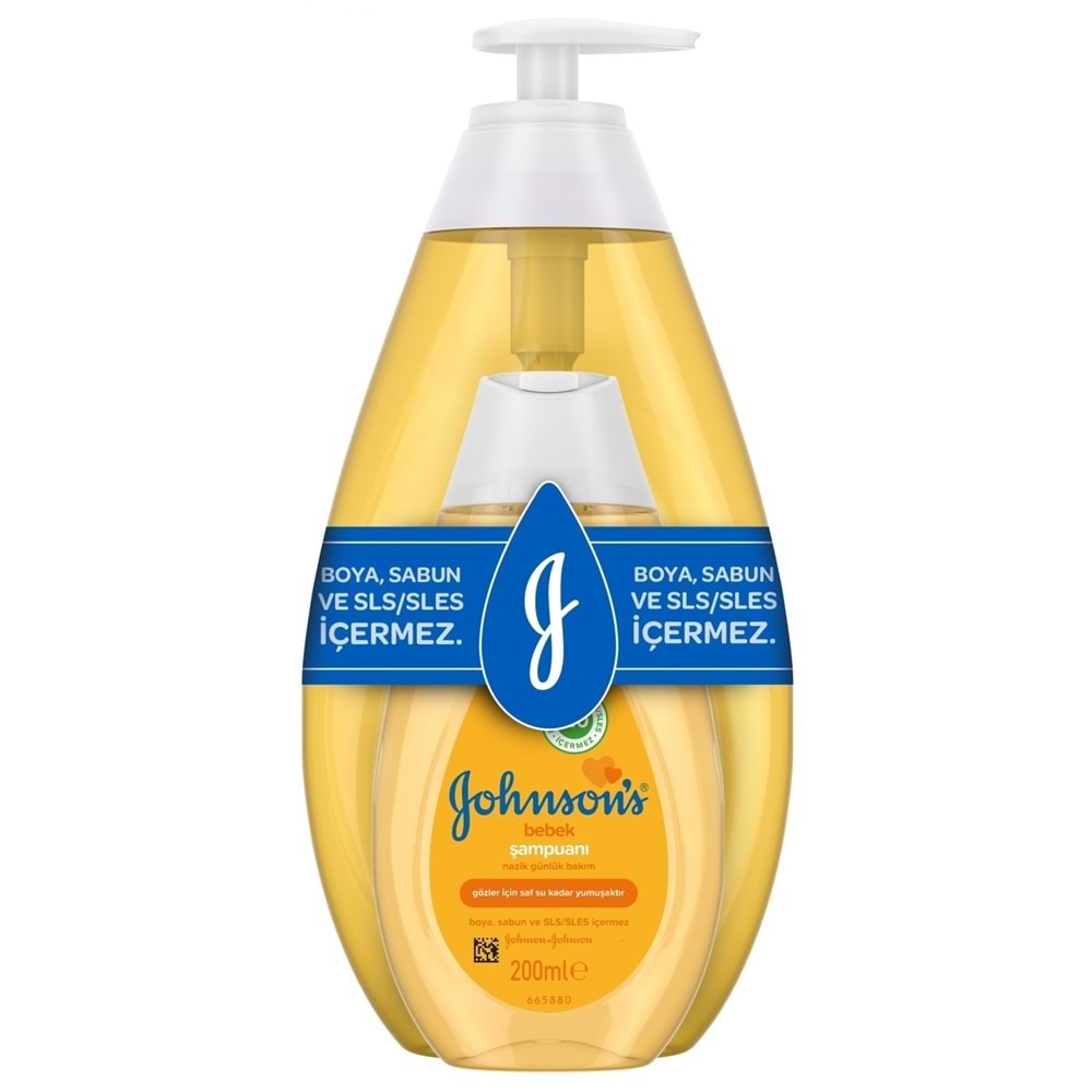 Johnsons Baby Bebek Şampuanı Klasik 750ML+200 Hediye (3 Lü Set)