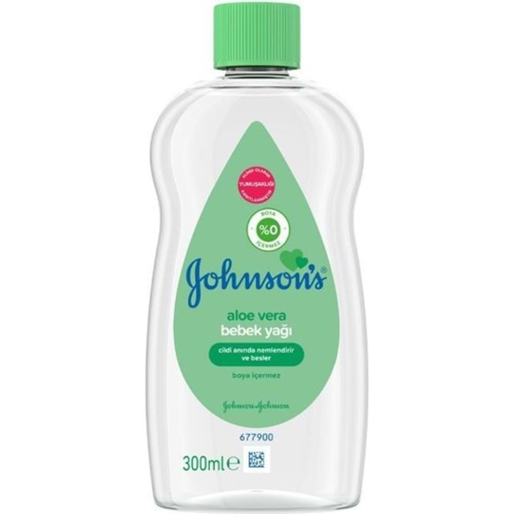 Johnsons Baby Bebek Yağı 300ML Aleo Vera (2 Li Set)