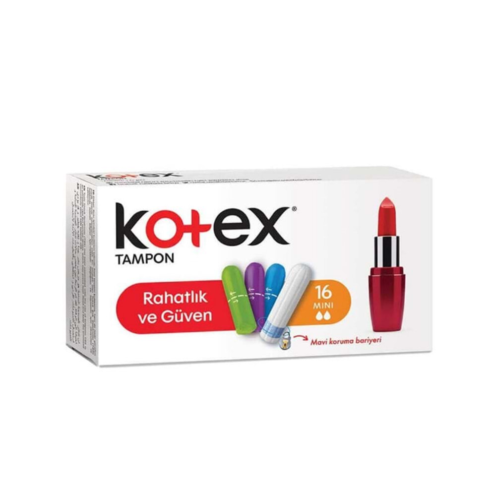 Kotex Tampon Mini 144 Lü Set (9PK*16)