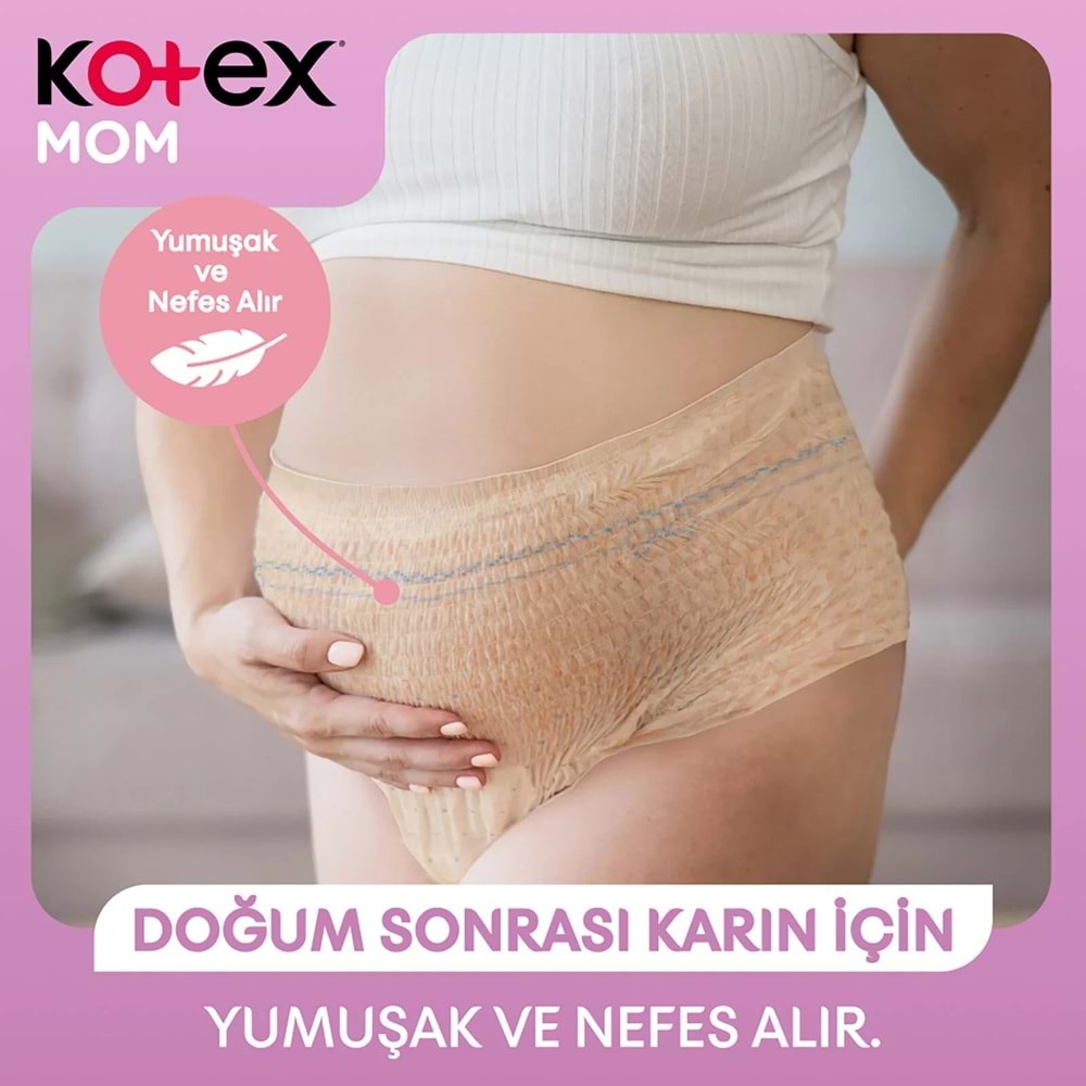 Kotex Mom Lohusa Külodu - Külot Bez L - Large - Büyük / XL - Extra Large - 32 Li Set (4PK*8)