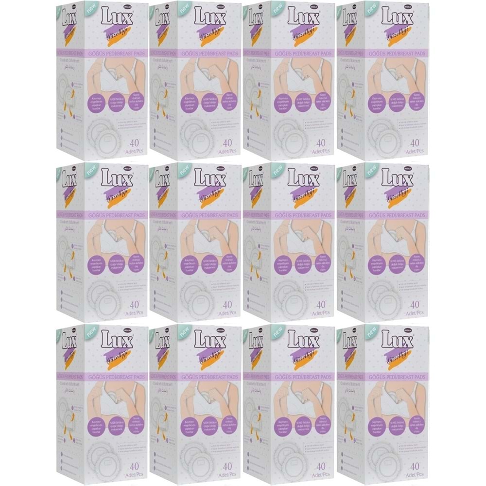 Lux Göğüs Pedi 480 Adet (12PK*40)