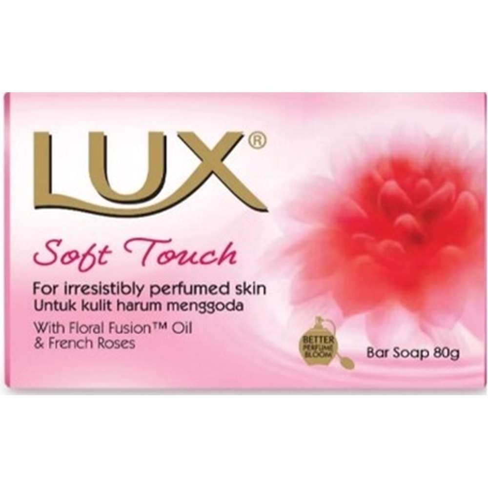 Lux Sabun 80GR Soft Touch (Yumuşak Dokunuş) (9 Lu Set)