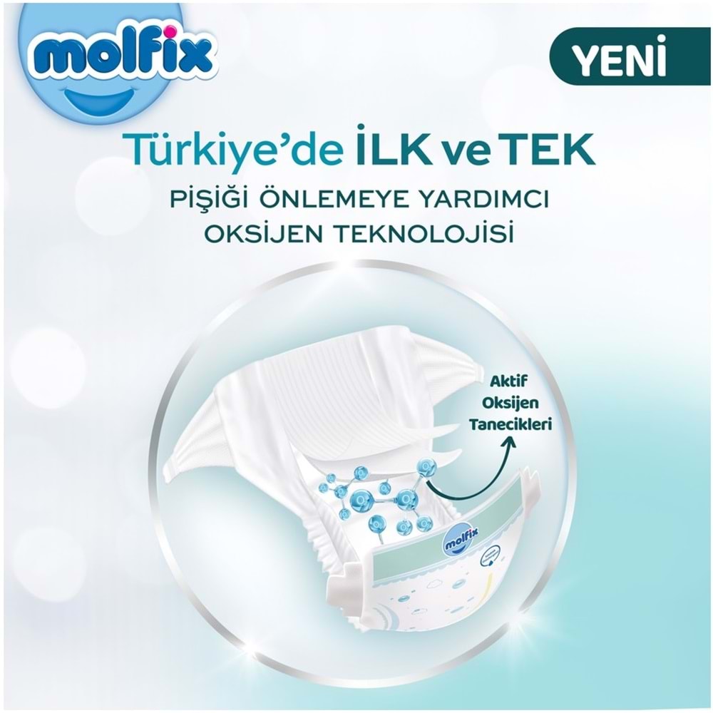 Molfix Premium Bebek Bezi Beden:3 (4-9KG) Midi 120 Adet Ekonomik Ultra Fırsat Pk