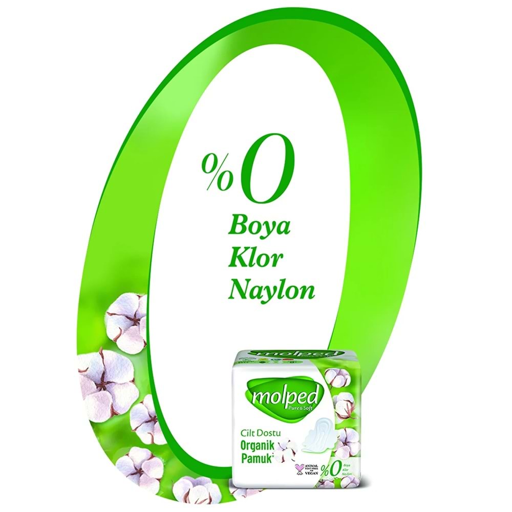 Molped Pure&Soft Hijyenik Ped Normal 414 (9PK*46) Adet Mega Pk