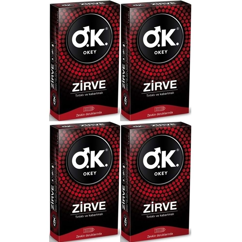 Okey Prezervatif 40 Adet Zirve (4PK*10)