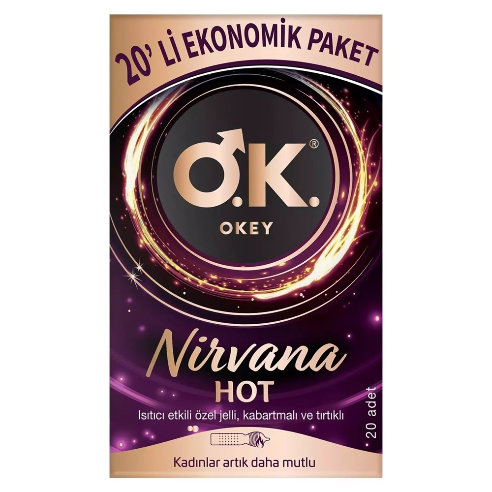 Okey Prezervatif 40 Adet Nirvana Ekonomik Pk (2PK*20)