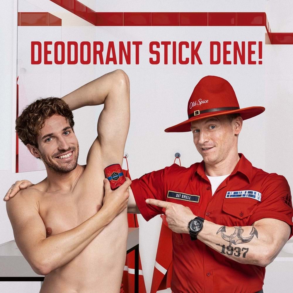 Old Spice WhiteWater & Captain Stick Roll-On Men/Erkek Deodorant 50ML (Karma 12 Li Set)