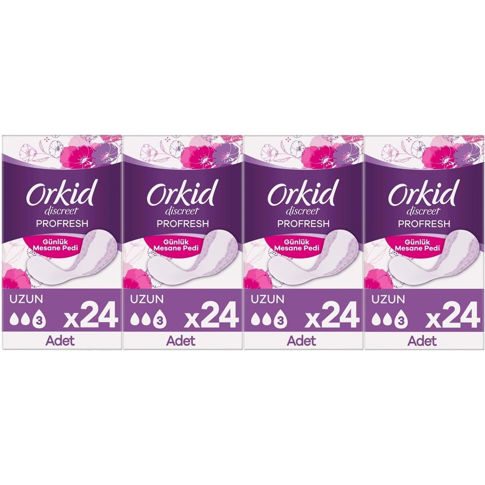 Orkid Mesane Pedi Uzun 96 Adet