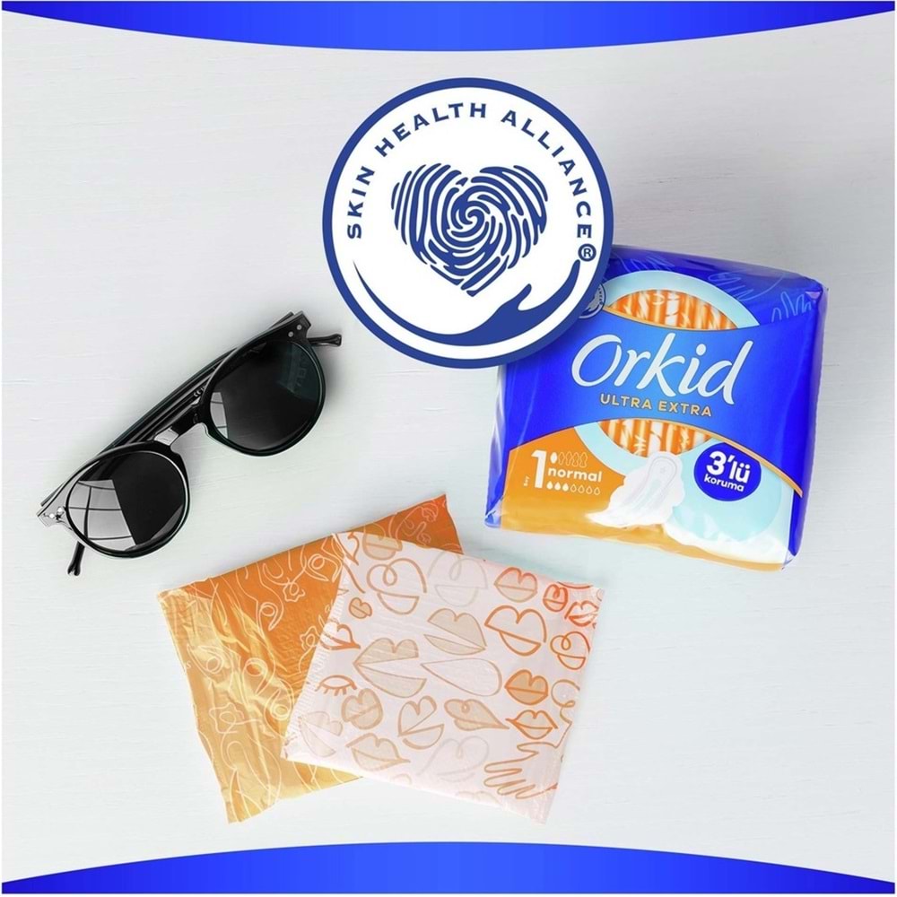 Orkid Hijyenik Ped Ultra Extra Normal 144 Adet Standart Pk (18PK*8)