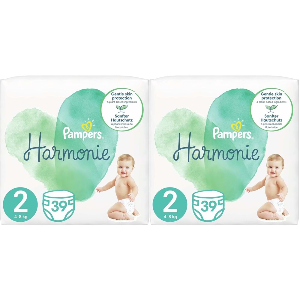 Prima Pampers Harmonie Bebek Bezi Beden:2 (4-8KG) Mini 78 Adet Ekonomik Ultra Fırsat Pk