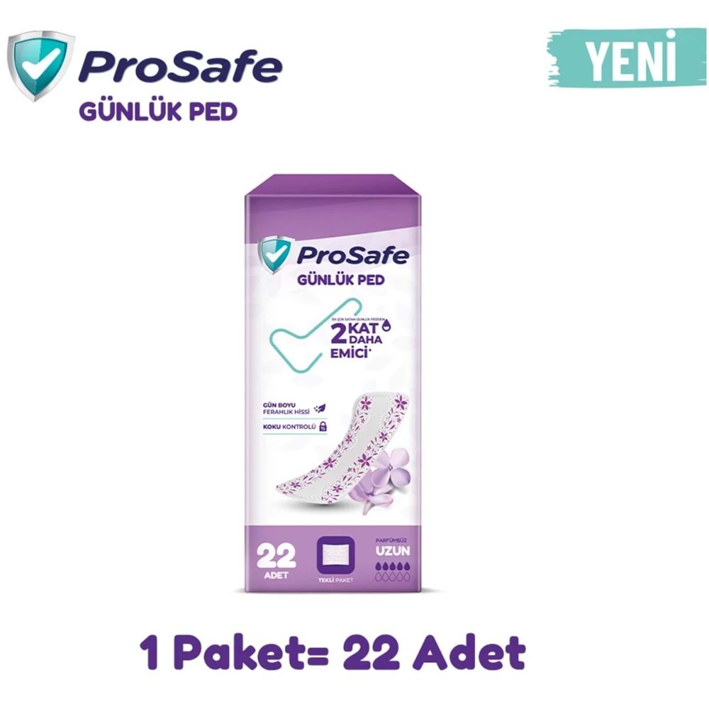 Prosafe Günlük Ped Uzun 1584 Adet
