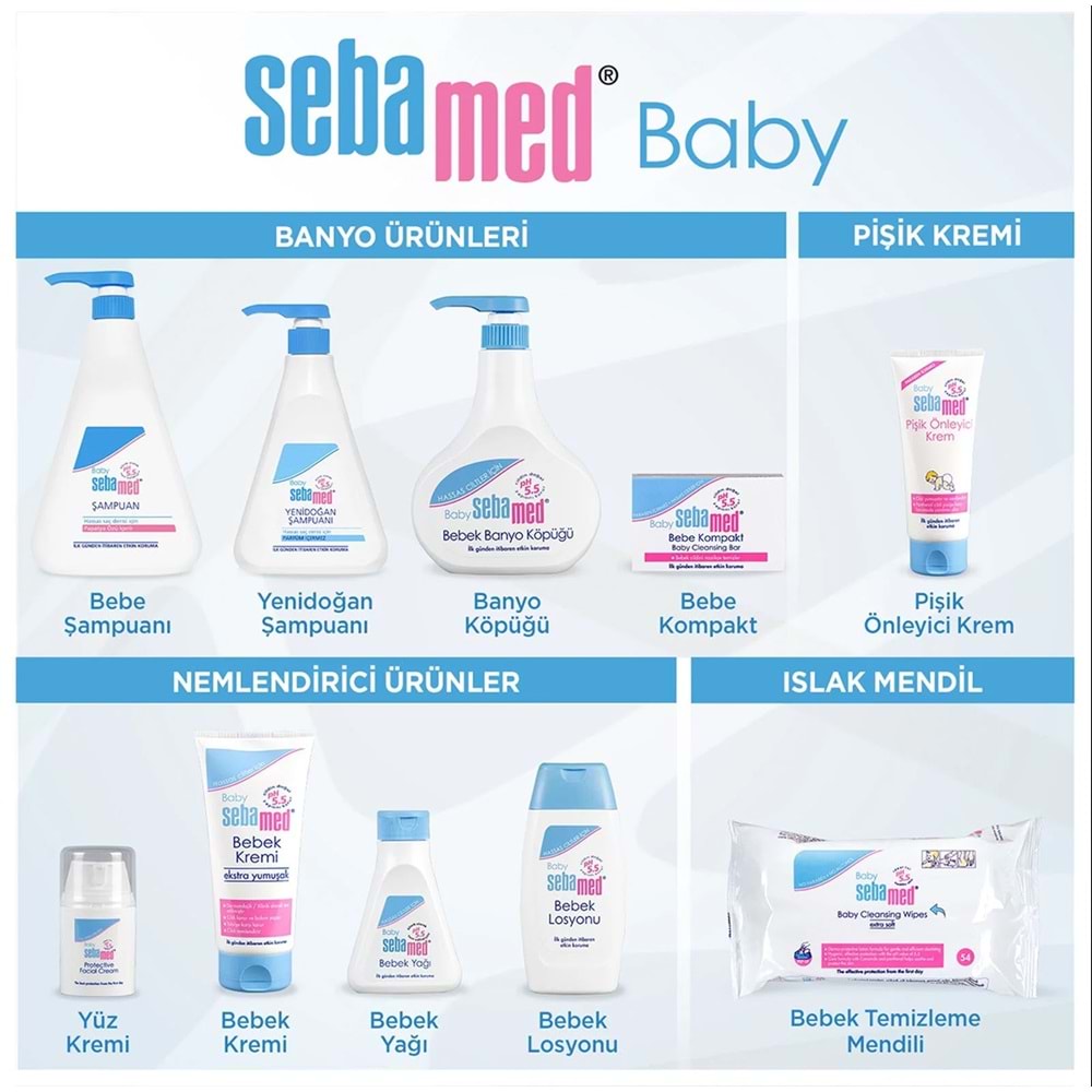 Sebamed Bebek Şampuanı 750ML Pompalı (Fırsat Pk) (2 Li Set)