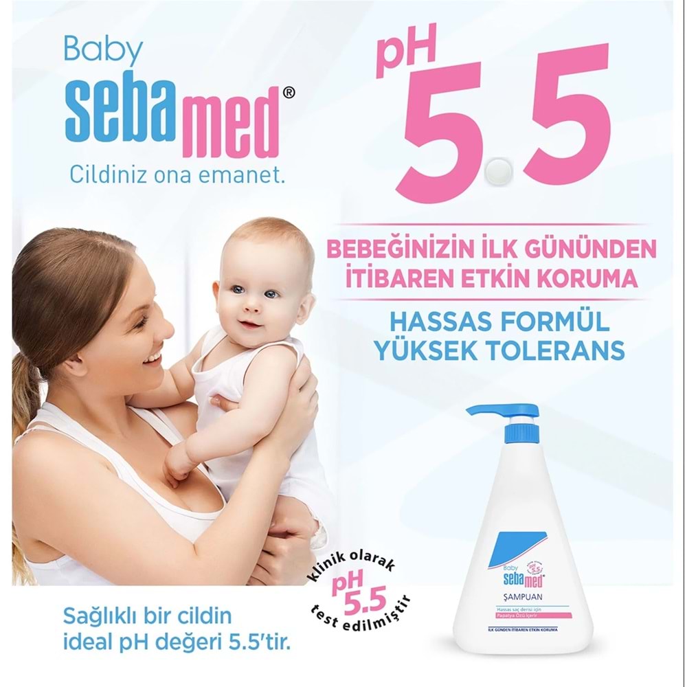 Sebamed Bebek Şampuanı 750ML Pompalı (Fırsat Pk) (3 Lü Set)