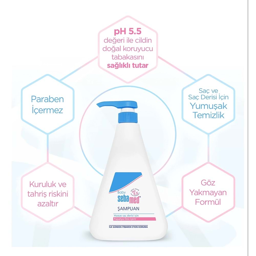 Sebamed Bebek Şampuanı 750ML Pompalı (Fırsat Pk) (3 Lü Set)