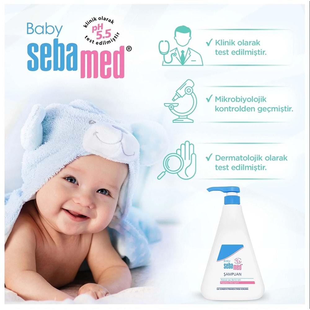 Sebamed Bebek Şampuanı 750ML Pompalı (Fırsat Pk) (3 Lü Set)