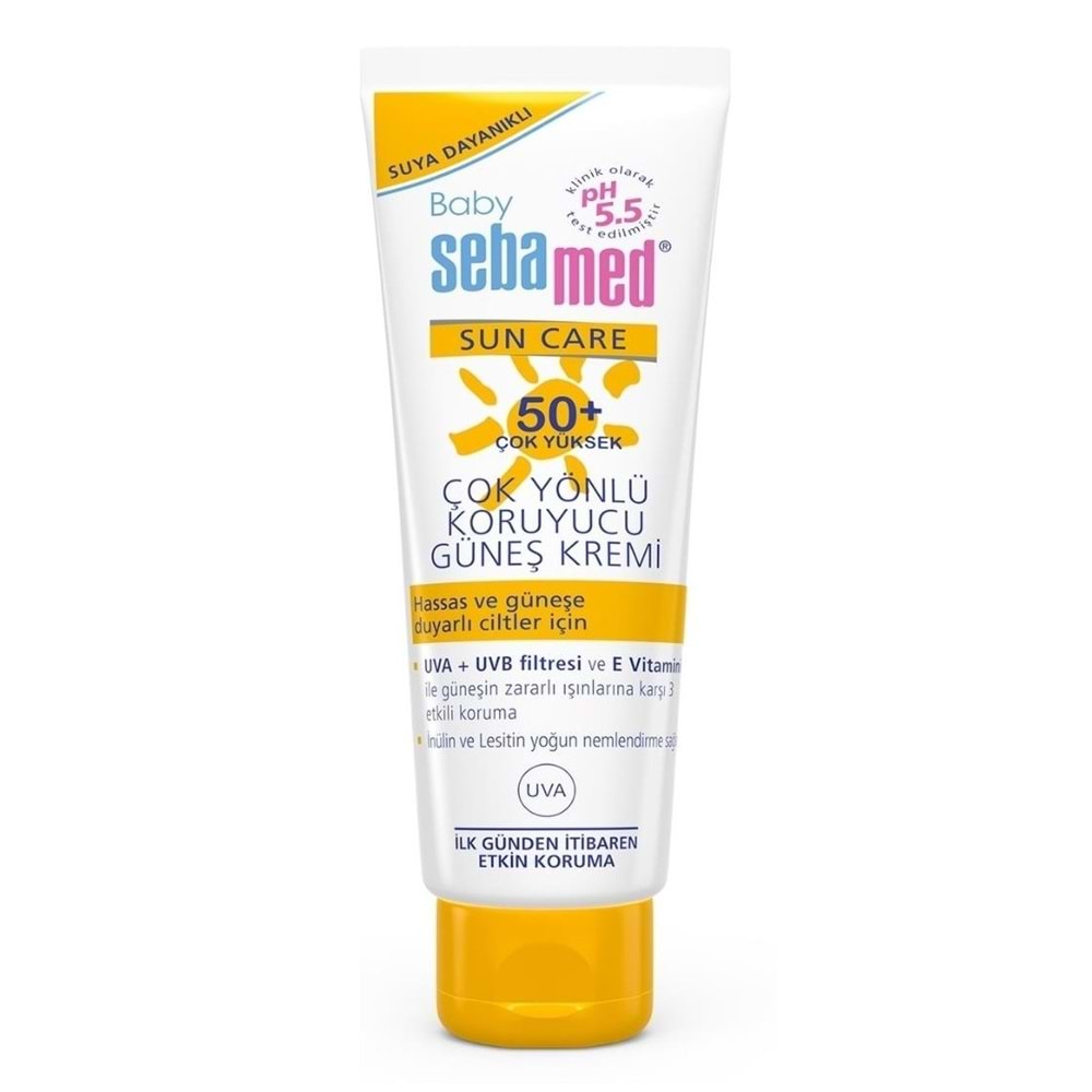 Sebamed Baby Sun Care Güneş Kremi 75ML 50+ Çok Yüksek Faktör Çoçuk (6 Lı Set)