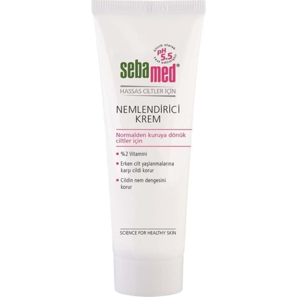 Sebamed Nemlendirici Krem Tüp 50ML (Günlük Kullanım) (3 Lü Set)