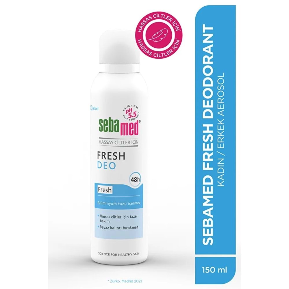 Sebamed Deodorant Aerosol 150 ML Fresh (2 Li Set)