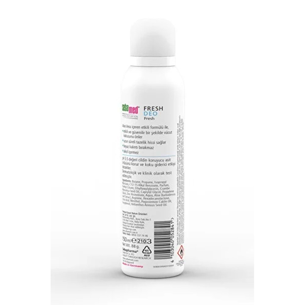 Sebamed Deodorant Aerosol 150 ML Fresh (5 Li Set)