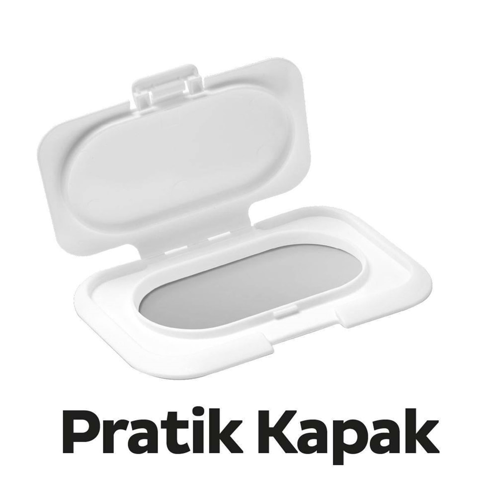 Sleepy Islak Havlu Mendil Bio Natural 40 Yaprak Yeni Doğan (12 Li Set) Plastik Kapaklı 480 Yaprak