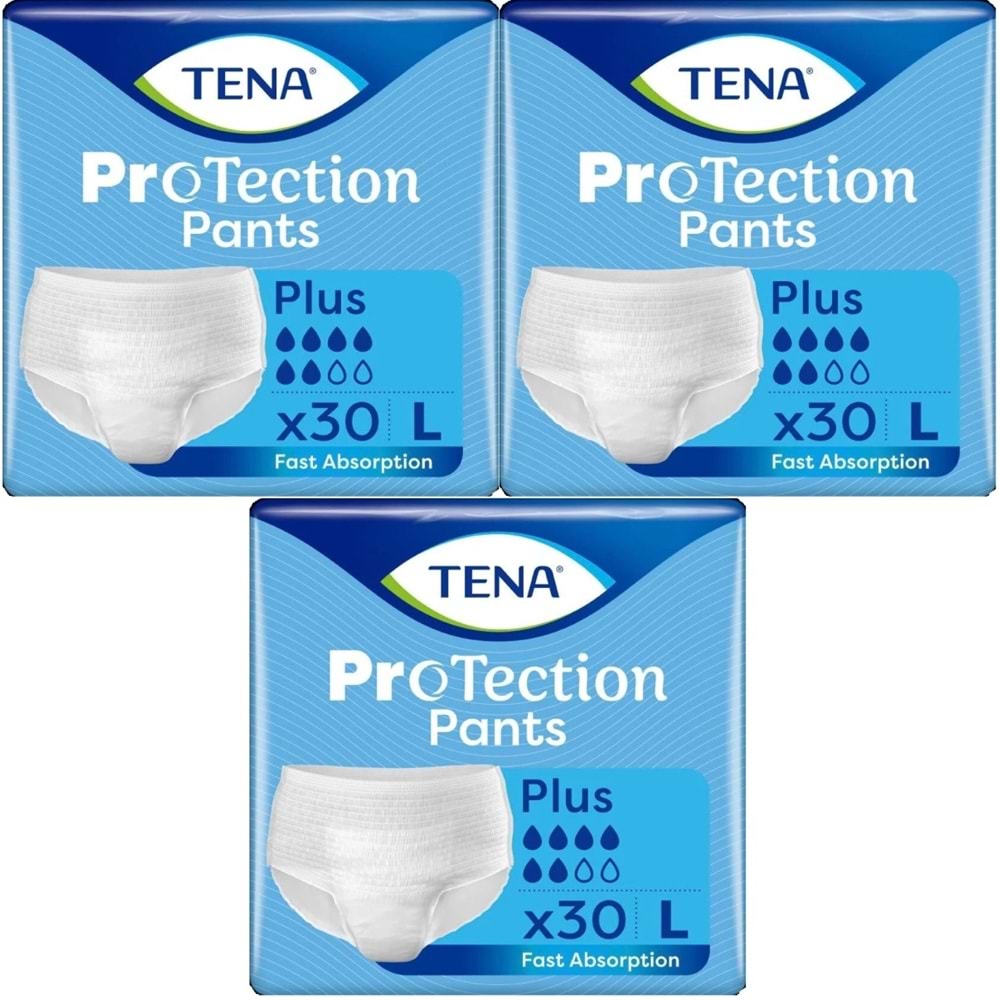 Tena ProTection Pants Plus Emici Külot Yetişkin Bezi L - Büyük - Large 90 Adet