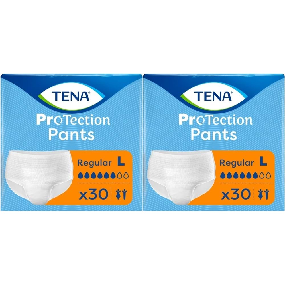 Tena ProTection Pants Regular Emici Külot Yetişkin Bezi L - Büyük - Large 60 Adet