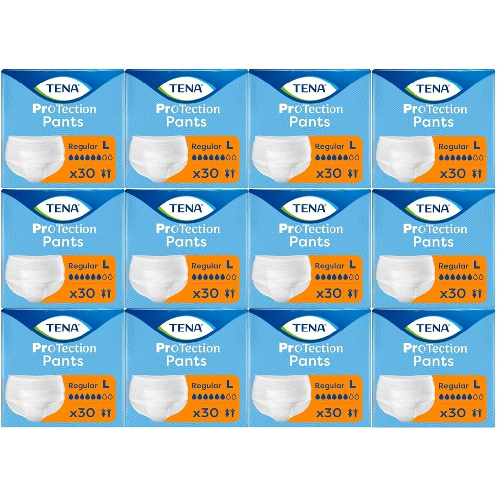 Tena ProTection Pants Regular Emici Külot Yetişkin Bezi L - Büyük - Large 360 Adet