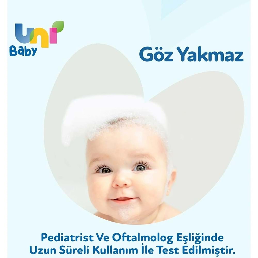 Uni Baby (3 Lü Avantaj Set) Bebek Şampuan 900ML+ Kolay Tarama Şampuanı 700ML+ Saç Tarama Sprey 200ML