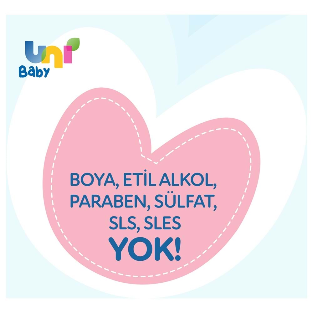 Uni Baby (3 Lü Avantaj Set) Bebek Şampuan 900ML+ Kolay Tarama Şampuanı 700ML+ Saç Tarama Sprey 200ML