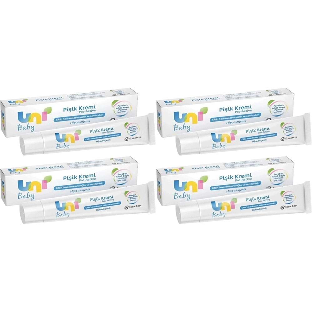 Uni Baby Pişik Kremi 30ML (4 Lü Set)