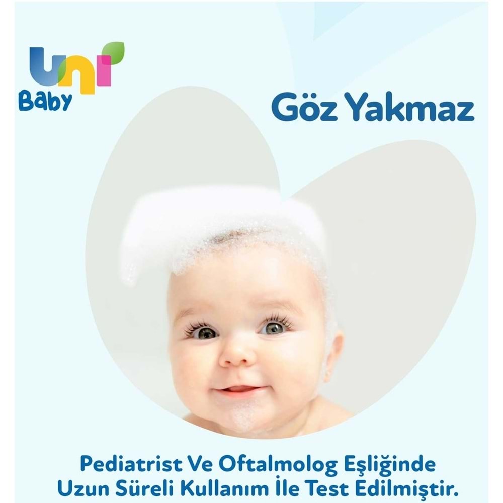 Uni Baby Bebek Saç ve Vücut Şampuanı 200ML Klasik (18 Li Set)