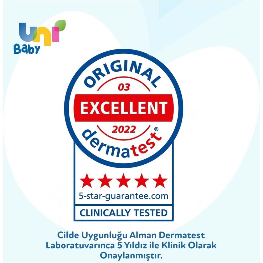 Uni Baby Bebek Saç ve Vücut Şampuanı 200ML Klasik (36 Lı Set)