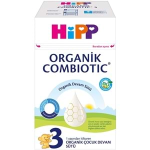 Hipp Organik Combiotic Bebek Devam Sütü 800GR No:3 (9. Aydan İtibaren)