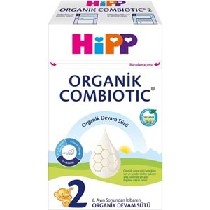Hipp Organik Combiotic Devam Sütü 600GR No:2 (6-12 Ay)