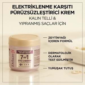 Wella Deluxe Bukle Saç kremi 150 ML Elektiriklenme Karşıtı