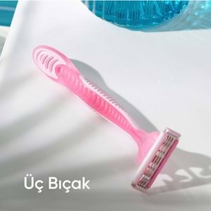 Gillette Venus Gillette Simply Venüs 3 Kullan At Tıraş Bıçağı Kadınlar İçin (Paket İçeriği 4 Adet)