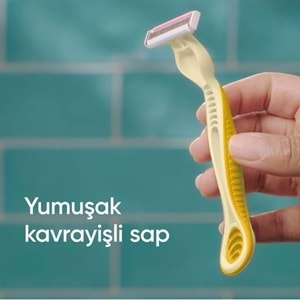 Gillette Simply Venus 3 Dragonfruit Kullan At Tıraş Bıçağı (Paket İçeriği 3 Adet)