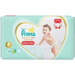 Prima Premium Care Külot Bebek Bezi Beden:4 (9-15Kg) Maxi 44 Adet Ekonomik Pk