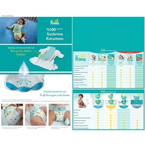 Prima Bebek Bezi Beden:8 (17+KG) XXX Large 31 Adet Ekonomik Pk