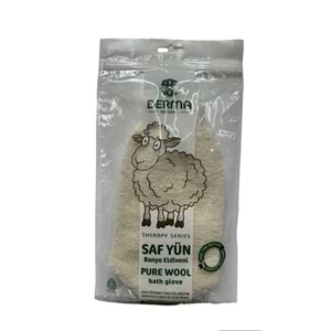 Derma Naturel Therapy Saf Yün Banyo Eldiveni T-485