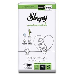 Sleepy Merhaba Bebek Seti Yeni Doğan Doğuma Hazırlık Paketi Naturel Bebek Bezi