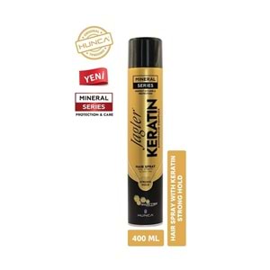 Jagler Saç Spreyi 400ML Keratinli Keratin Strong Hold - Minarelli - Ekstra Sert