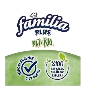 Familia Kağıt Havlu Natural 12 Li Pk (3 Katlı) Organik Bambu özlü