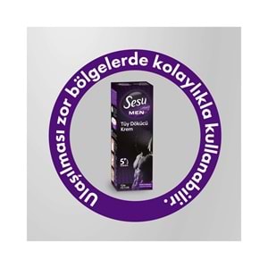 Sesu Tüy Dökücü Krem For Men 100ML