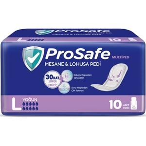 Prosafe Multiped Regl - Mesane - Lohusa Pedi L - Büyük - Large Extra Gece (İç Adet 10) Tekli Pk