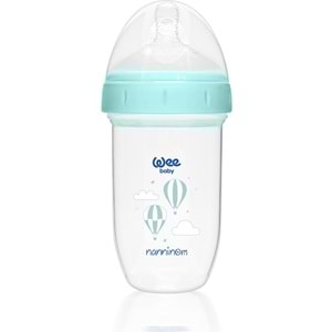Wee Baby Nanninom Antikolik Geniş Ağızlı Biberon 250 ML (0-6 Ay)