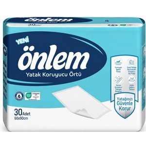 Önlem Yatak Koruyucu Örtü 60*90 CM (İç Adet 30 Adet)