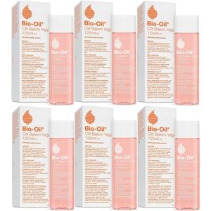 Bio-Oil Çatlak Oluşumunu Önleyici Cilt Bakım Yağı 125ML (Yeni Formül) (6 Lı Set)